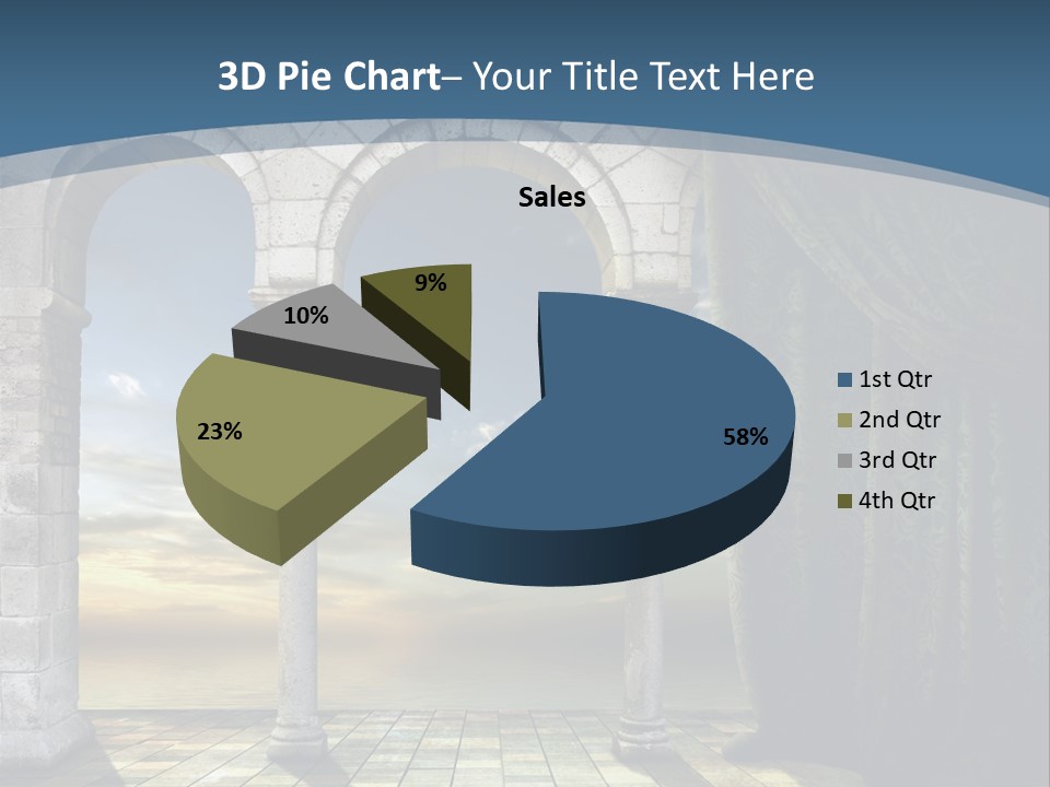 Palace Antique Europe PowerPoint Template