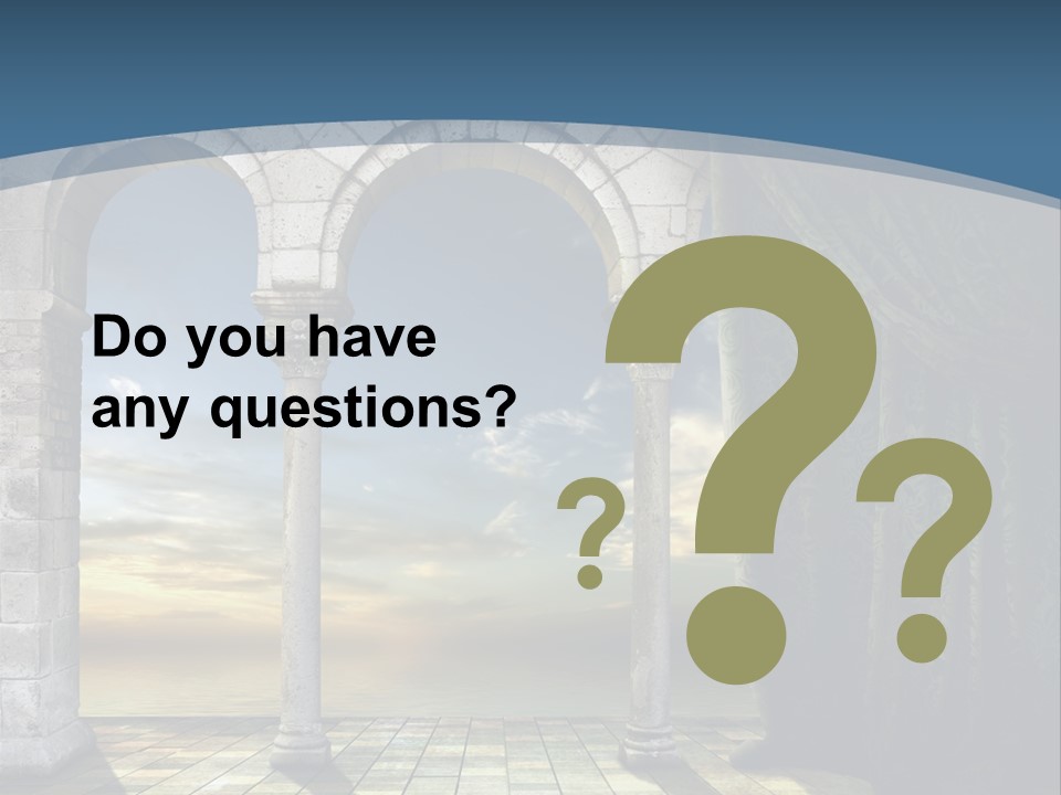 Palace Antique Europe PowerPoint Template