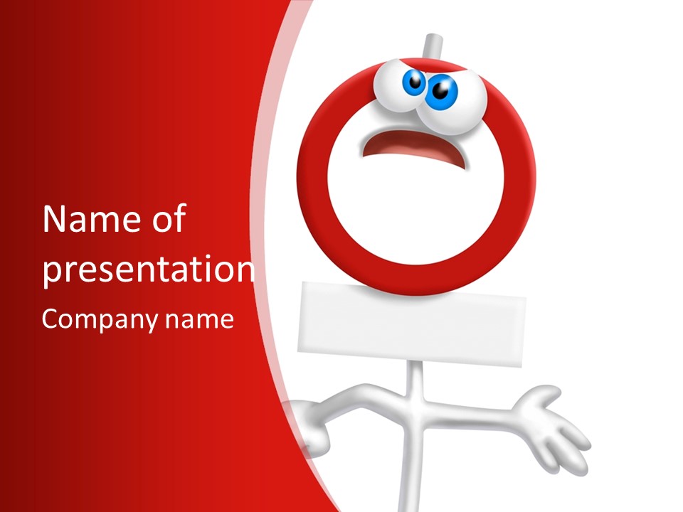 Prohibition Crazy Transit PowerPoint Template