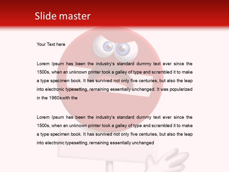 Entrance Fine Crazy PowerPoint Template