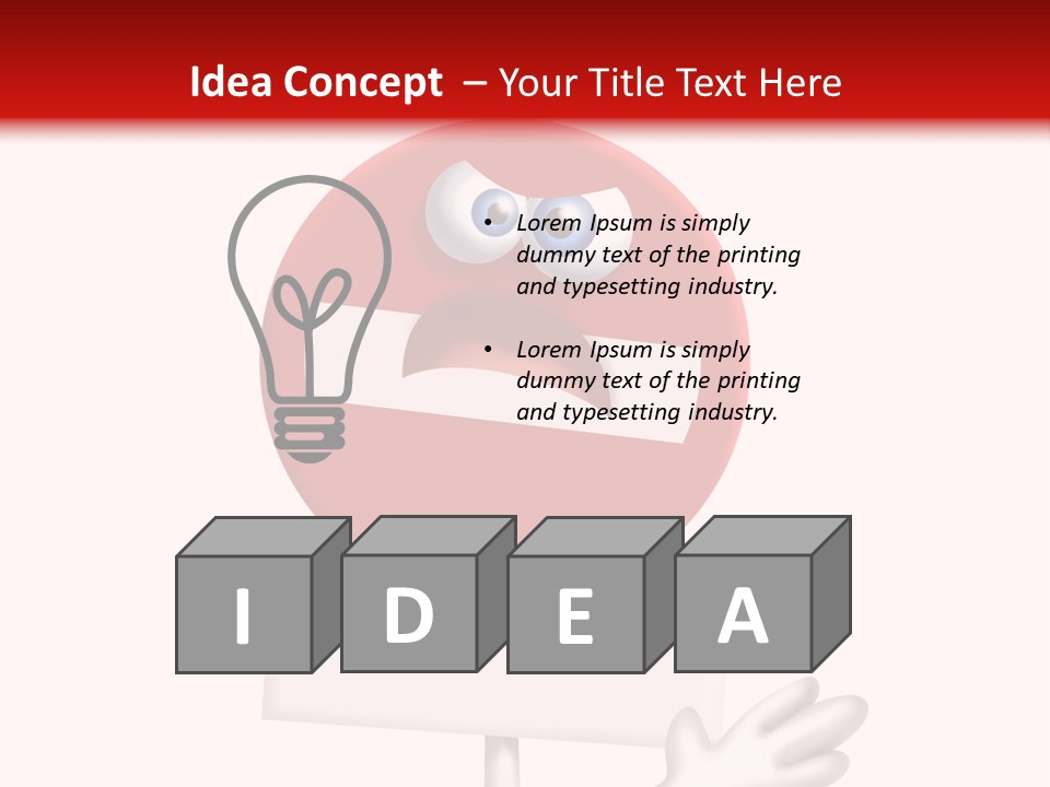 Entrance Fine Crazy PowerPoint Template