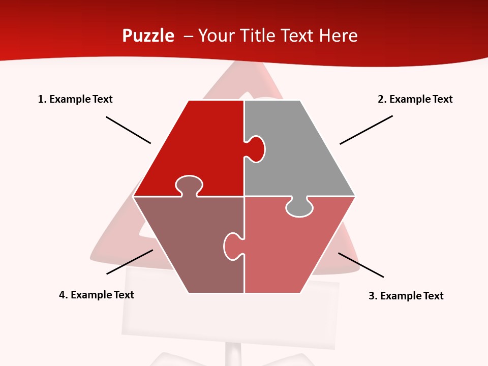 Ban Triangle Character PowerPoint Template