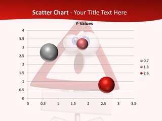 Ban Triangle Character PowerPoint Template