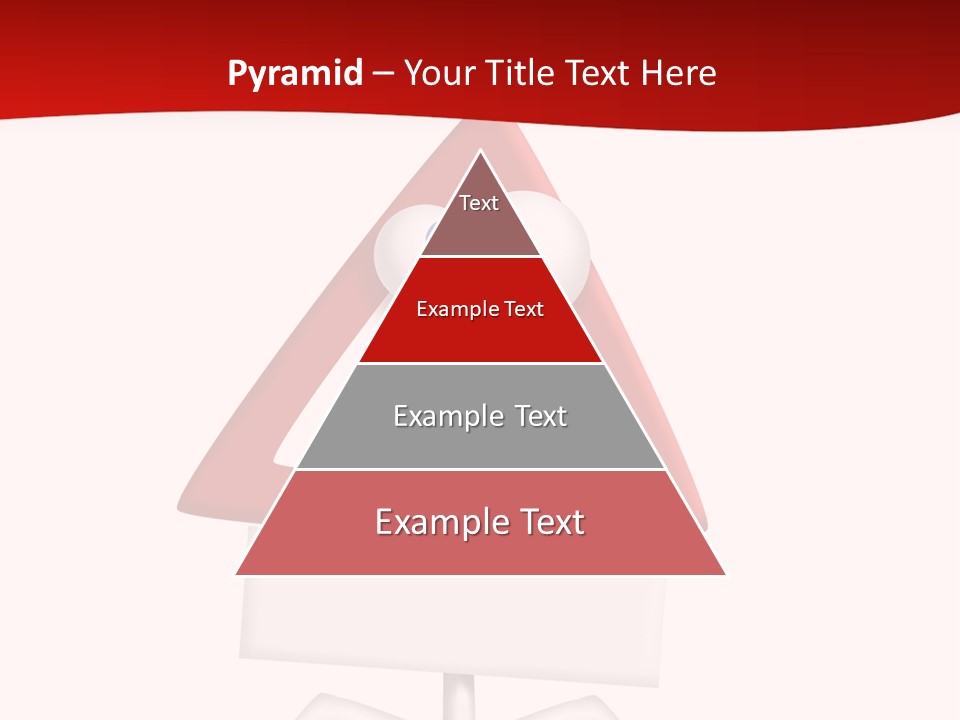 Ban Triangle Character PowerPoint Template