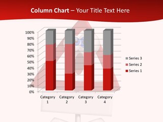 Ban Triangle Character PowerPoint Template