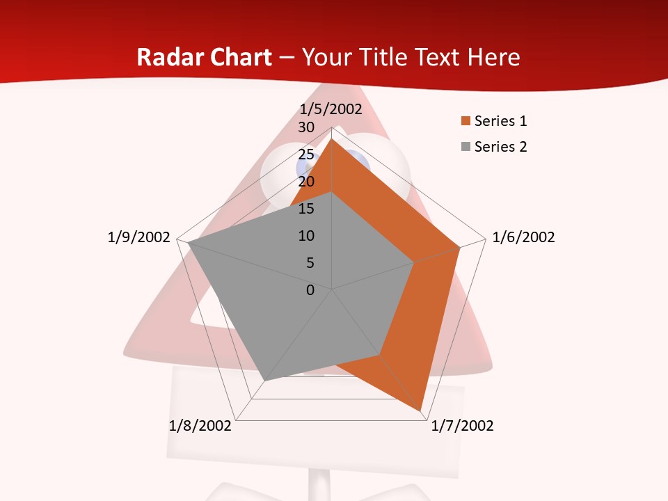 Ban Triangle Character PowerPoint Template