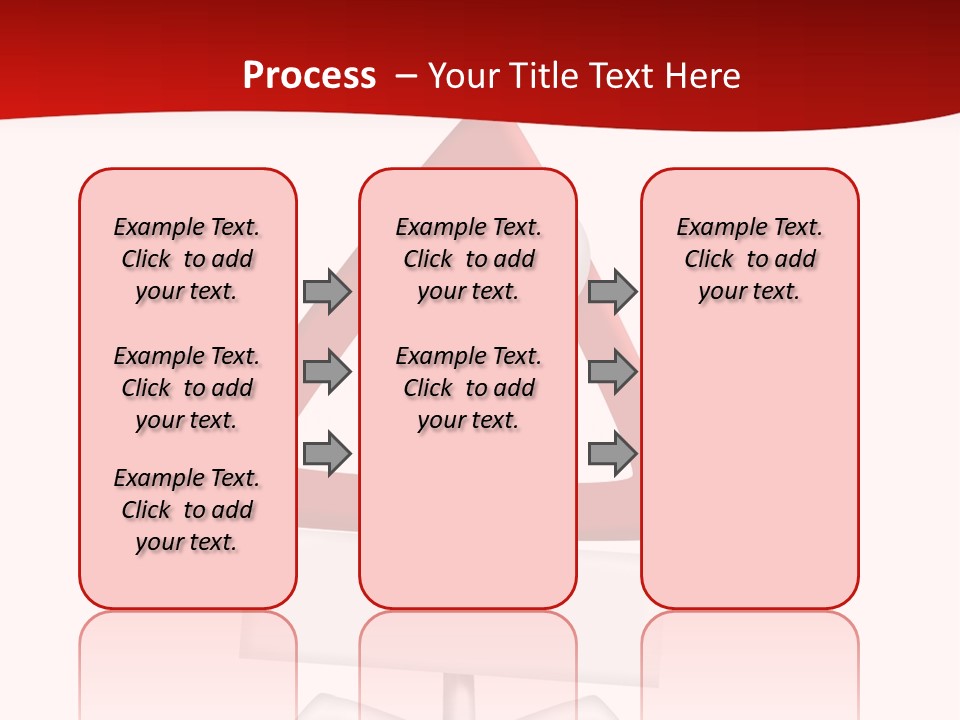 Ban Triangle Character PowerPoint Template