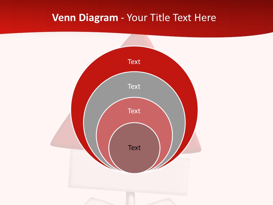 Ban Triangle Character PowerPoint Template