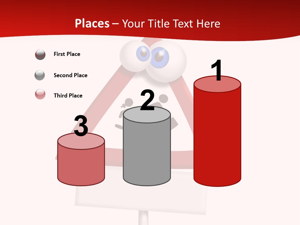 Cross Sign Halt PowerPoint Template