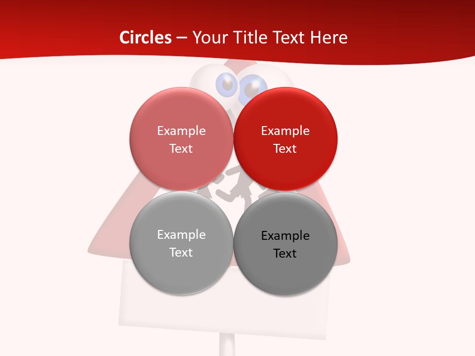 Cross Sign Halt PowerPoint Template