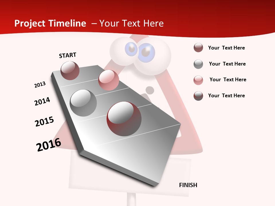 Cross Sign Halt PowerPoint Template