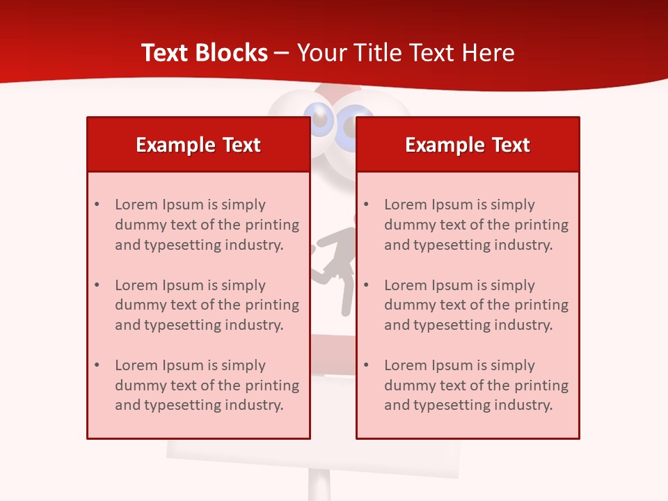 Cross Sign Halt PowerPoint Template