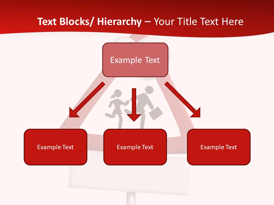 Cross Sign Halt PowerPoint Template