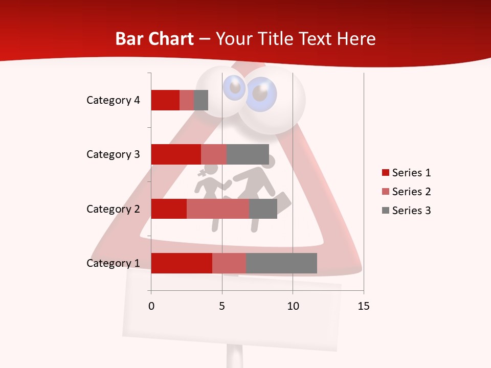 Cross Sign Halt PowerPoint Template