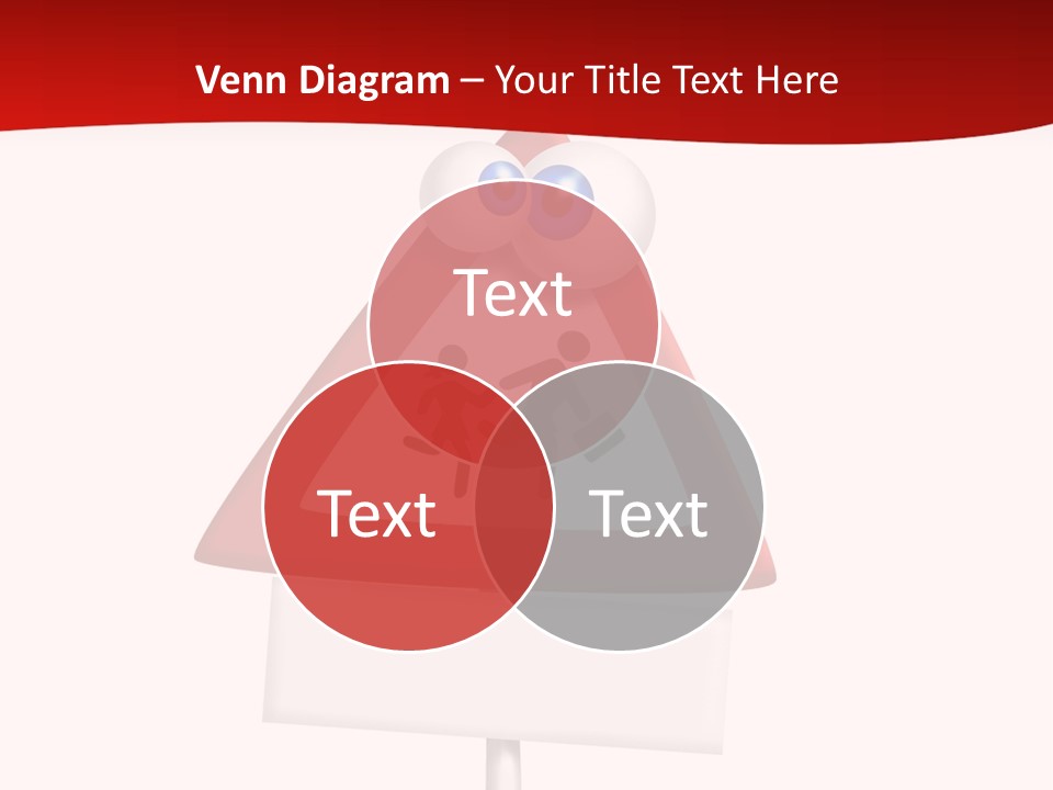 Cross Sign Halt PowerPoint Template