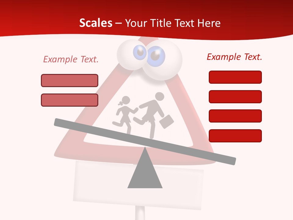Cross Sign Halt PowerPoint Template