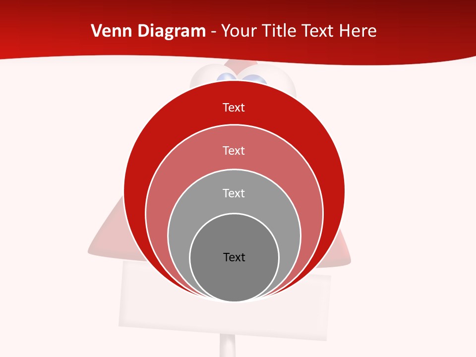 Cross Sign Halt PowerPoint Template