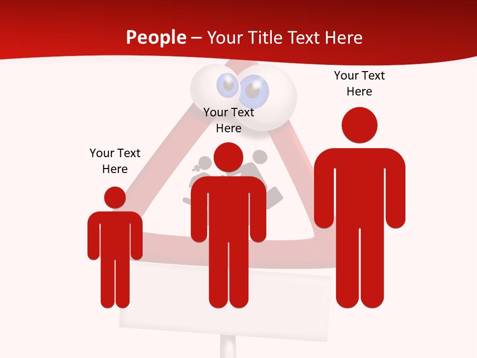 Cross Sign Halt PowerPoint Template