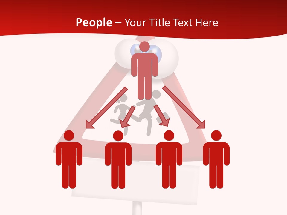 Cross Sign Halt PowerPoint Template