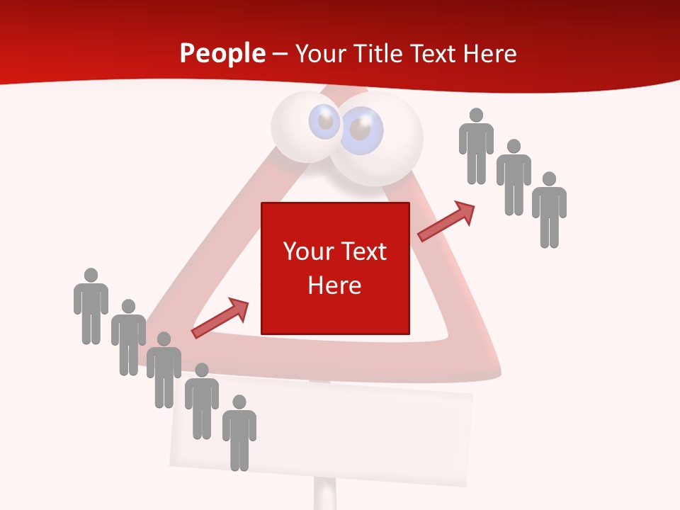 Cross Sign Halt PowerPoint Template