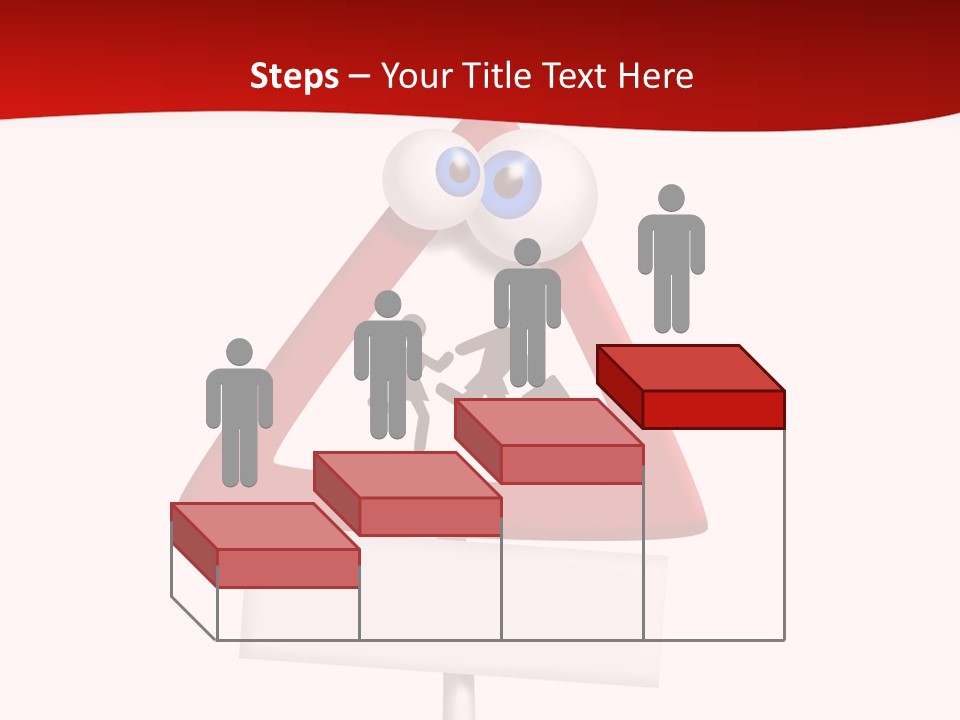 Cross Sign Halt PowerPoint Template