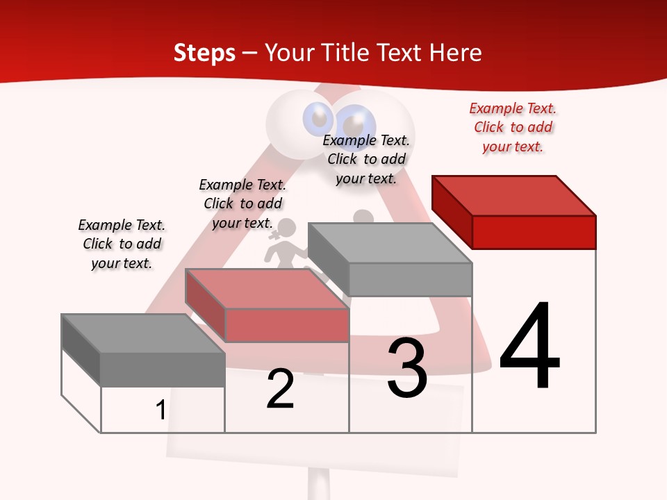 Cross Sign Halt PowerPoint Template