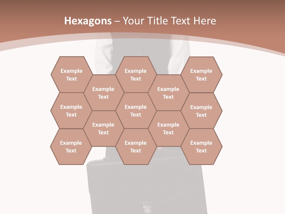 Office Modern Person PowerPoint Template