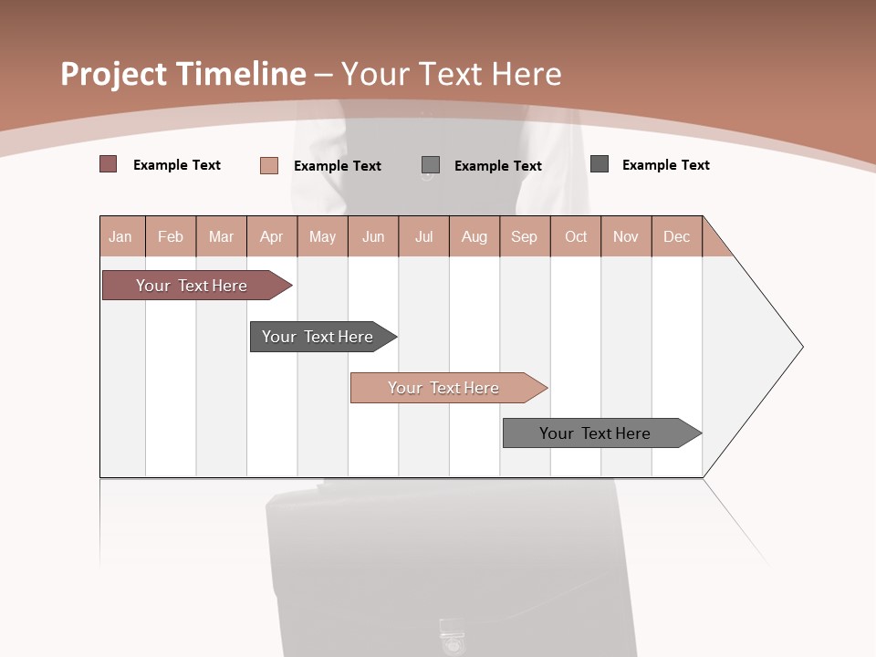 Office Modern Person PowerPoint Template