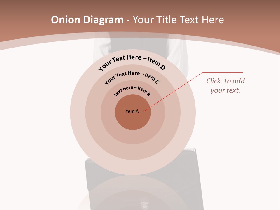 Office Modern Person PowerPoint Template