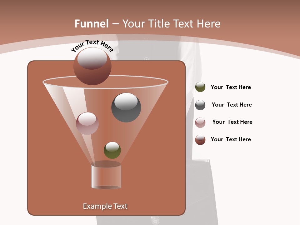 Office Modern Person PowerPoint Template