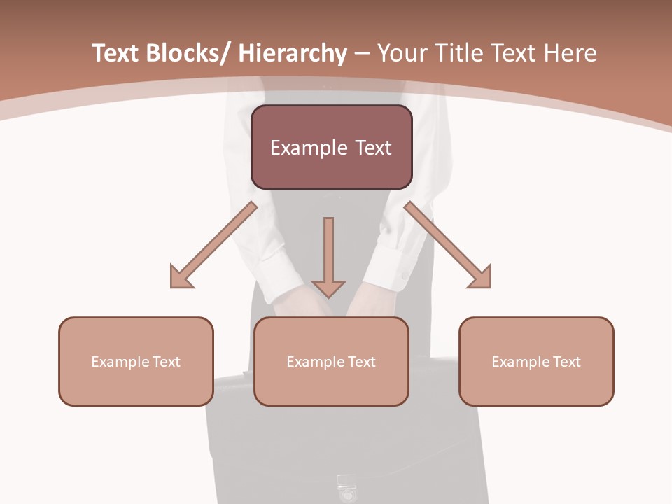Office Modern Person PowerPoint Template