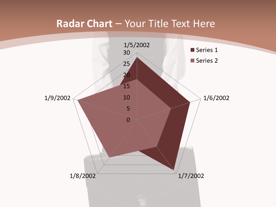 Office Modern Person PowerPoint Template