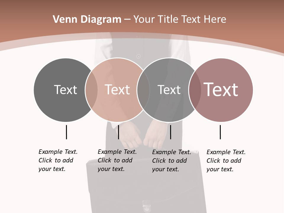 Office Modern Person PowerPoint Template