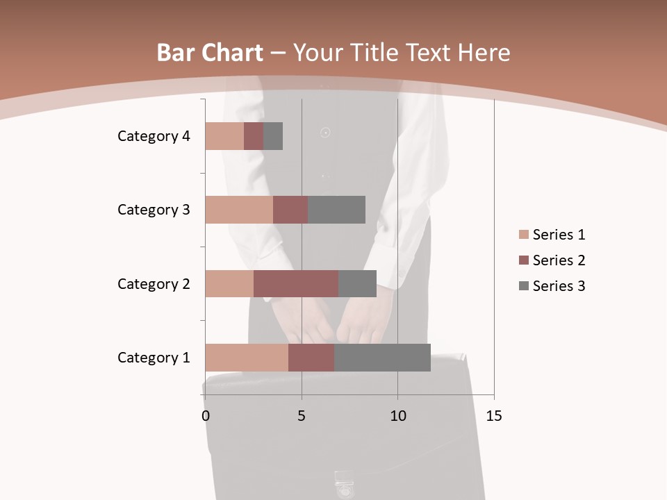 Office Modern Person PowerPoint Template