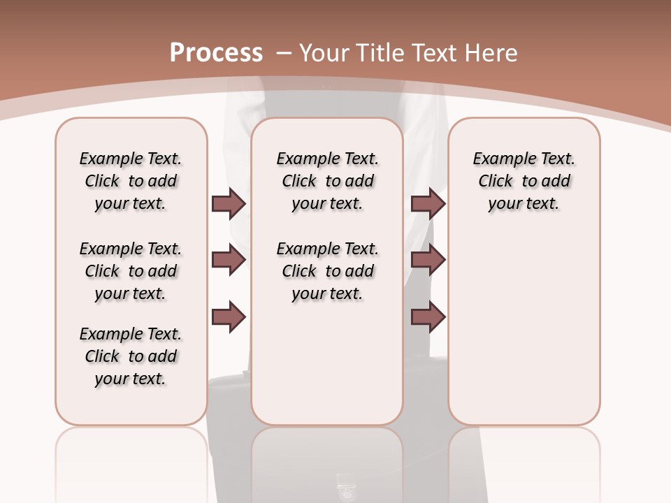 Office Modern Person PowerPoint Template