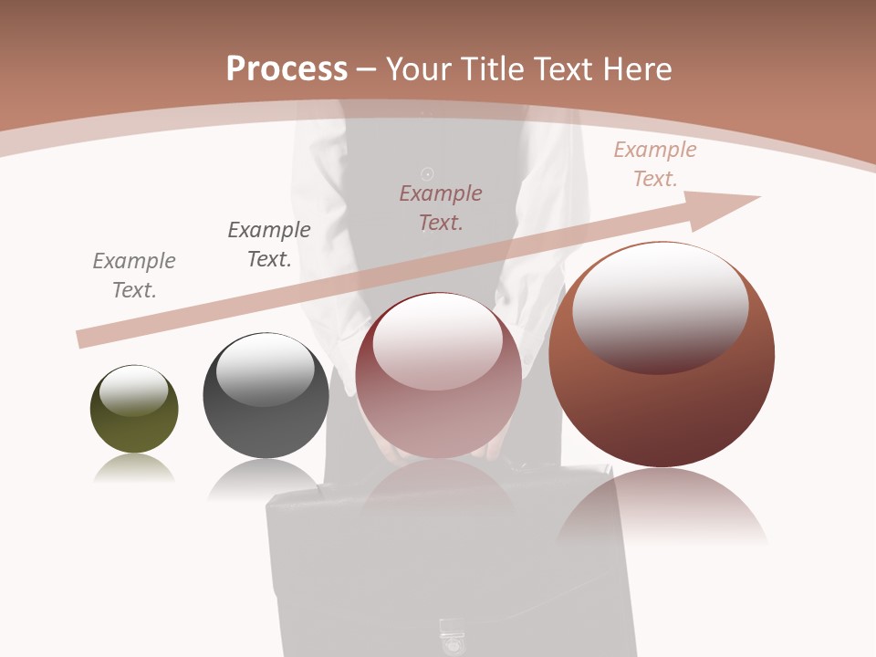 Office Modern Person PowerPoint Template