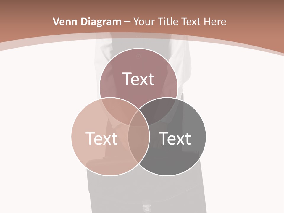 Office Modern Person PowerPoint Template