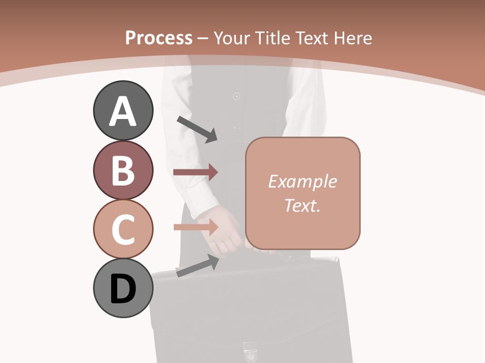 Office Modern Person PowerPoint Template