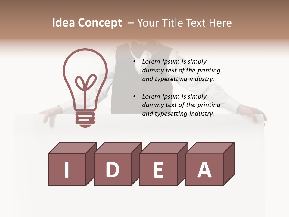 Happiness Presentation Child PowerPoint Template