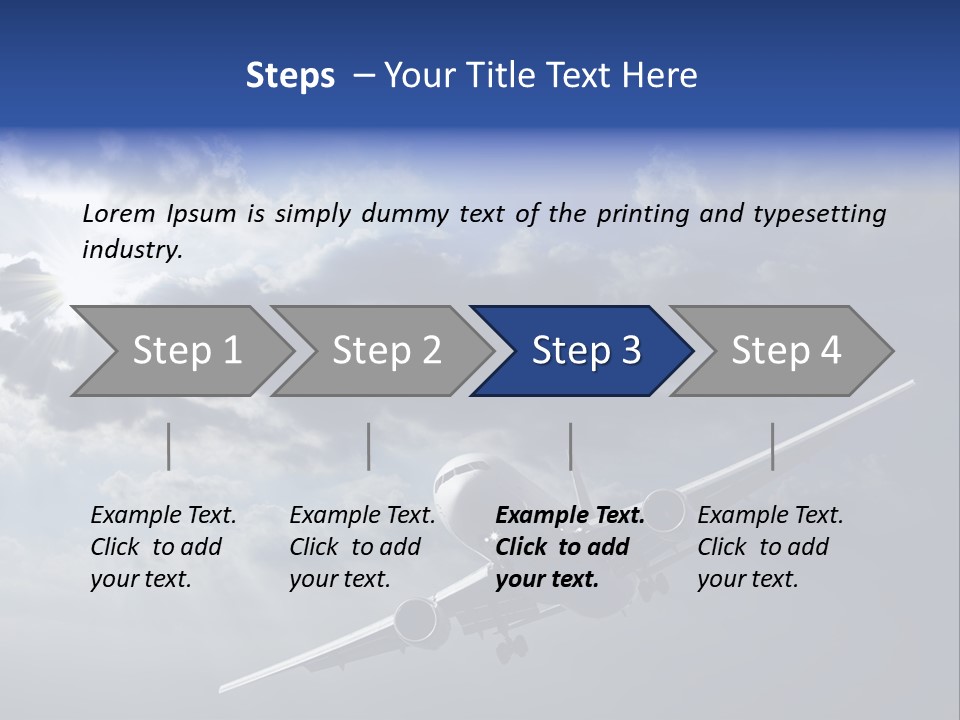 Morning Water Gear PowerPoint Template