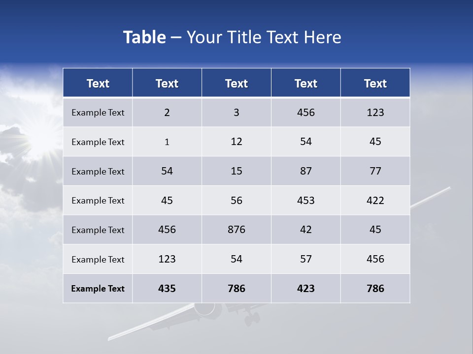 Morning Water Gear PowerPoint Template