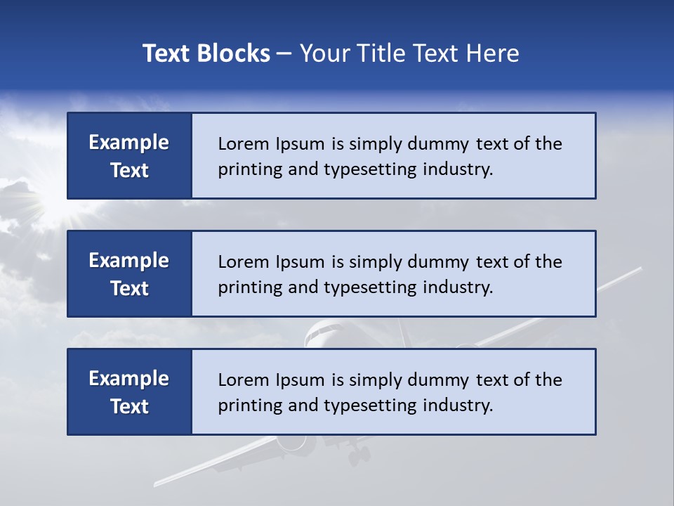 Morning Water Gear PowerPoint Template