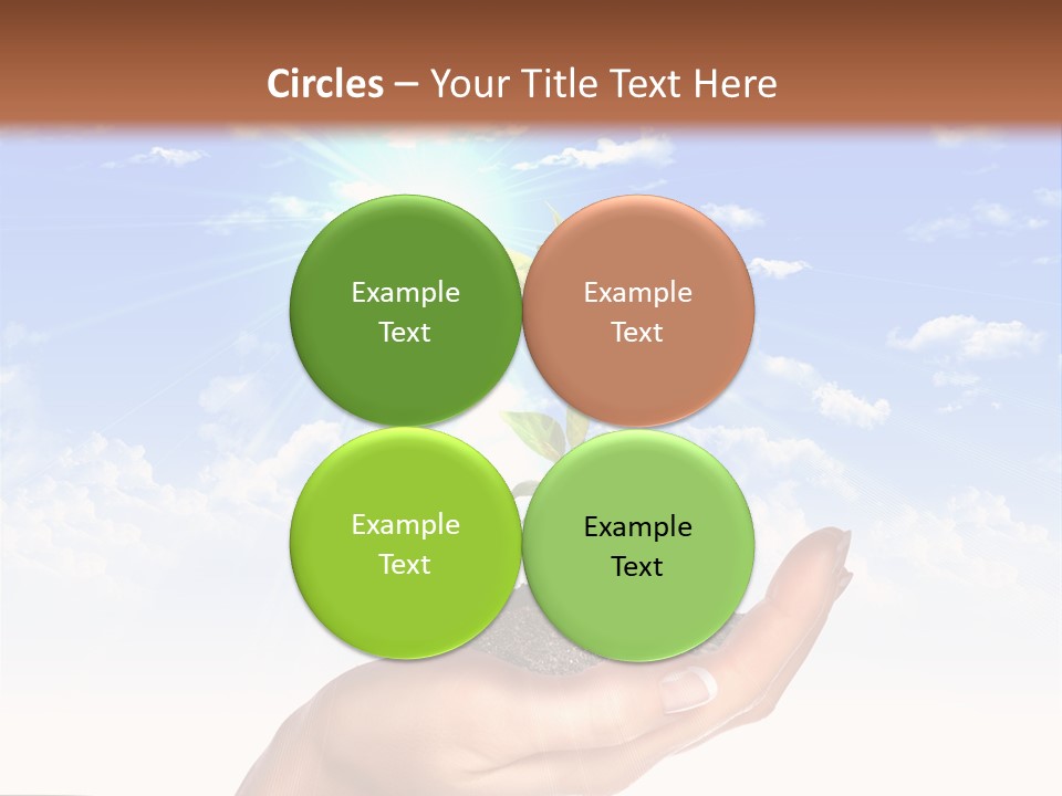 Light Pa Enger Airplane PowerPoint Template