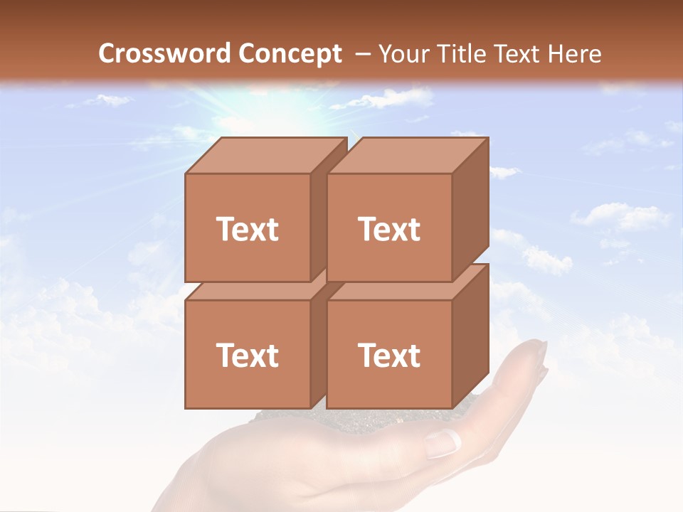 Light Pa Enger Airplane PowerPoint Template