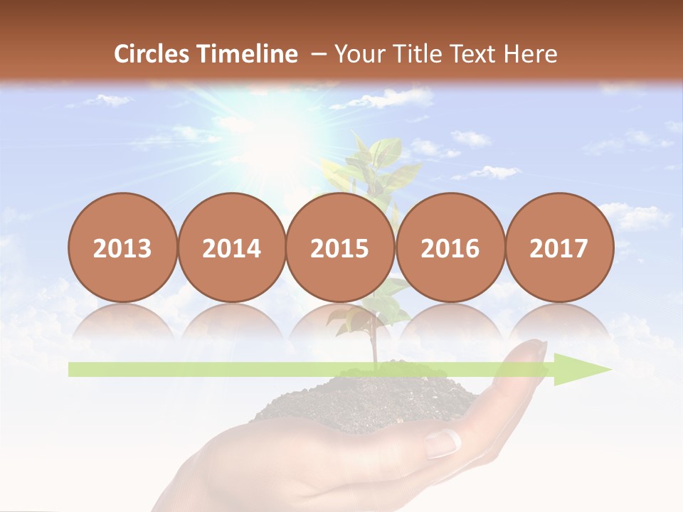 Light Pa Enger Airplane PowerPoint Template