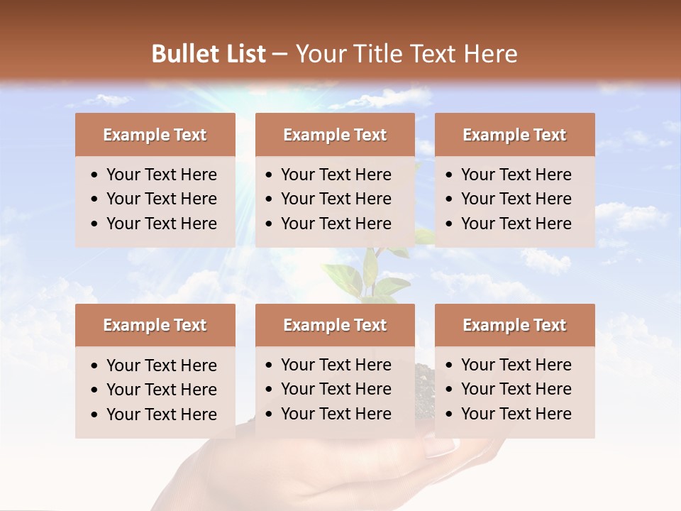 Light Pa Enger Airplane PowerPoint Template