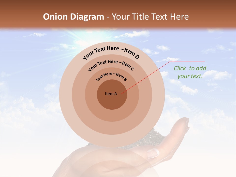 Light Pa Enger Airplane PowerPoint Template