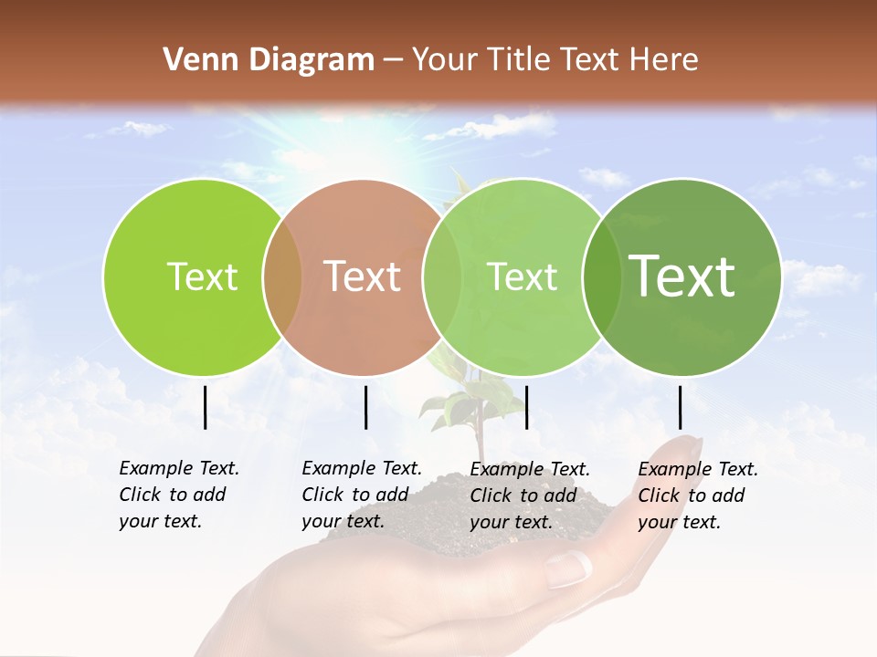 Light Pa Enger Airplane PowerPoint Template