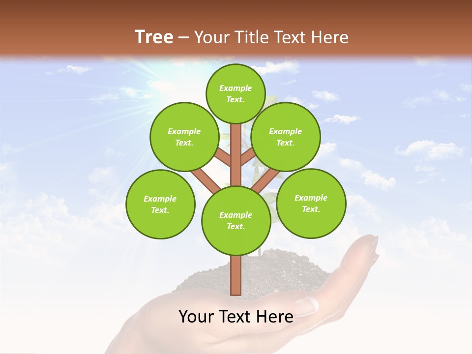 Light Pa Enger Airplane PowerPoint Template