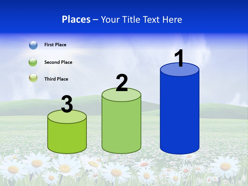 Leaf Brightly Petal PowerPoint Template